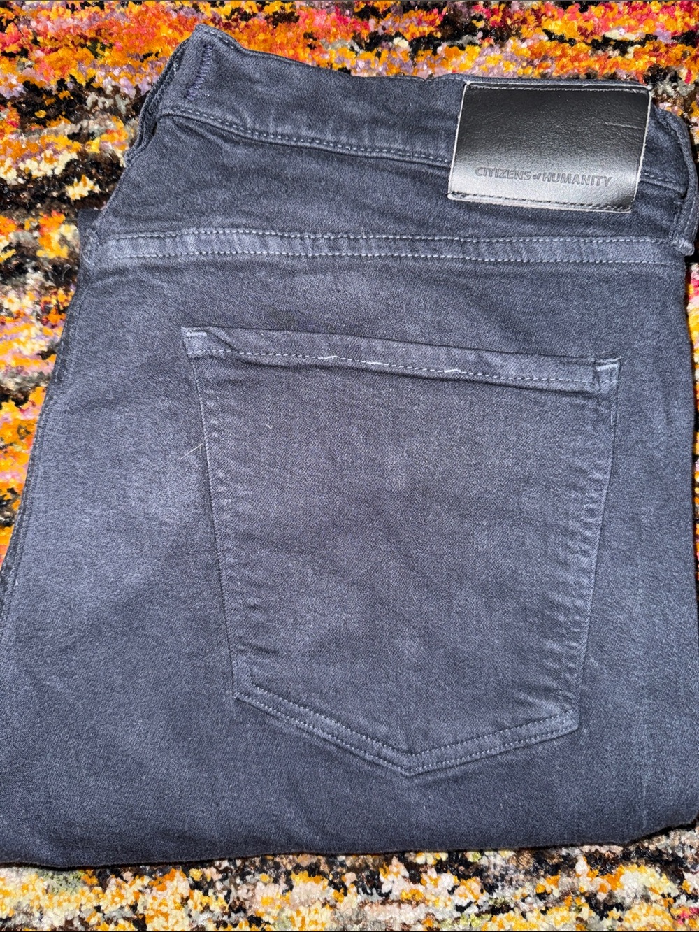 Citizens Of Humanity The Gage Dark Blue Slim Straight Jeans 33x30